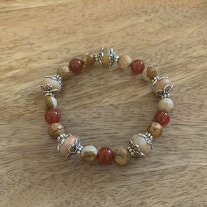 Semiprecious stone bracelets